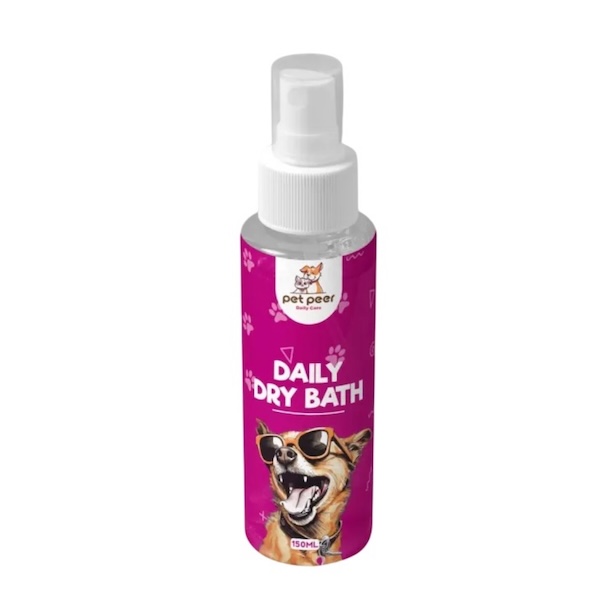 Pet Peer Dry Bath Spray