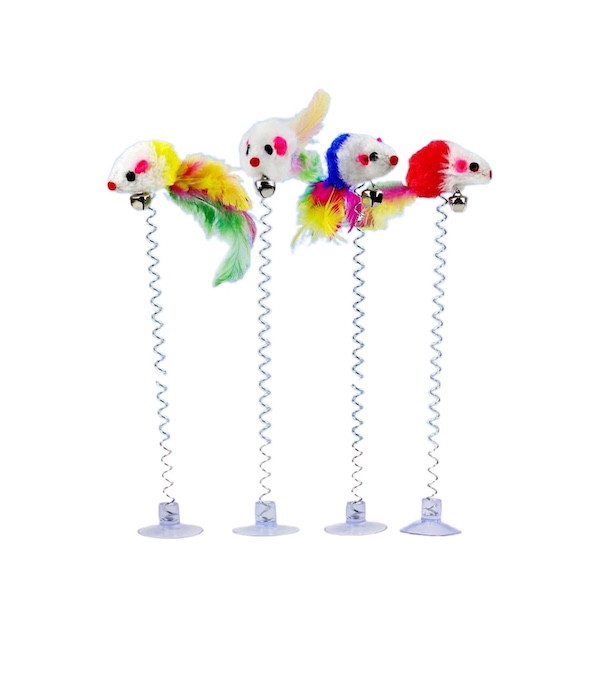Mouse Spring Toy