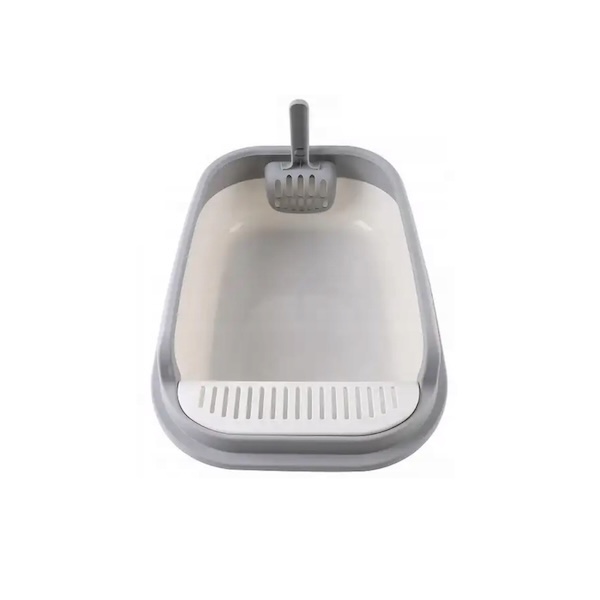Premium Litter Tray With Lid (L)