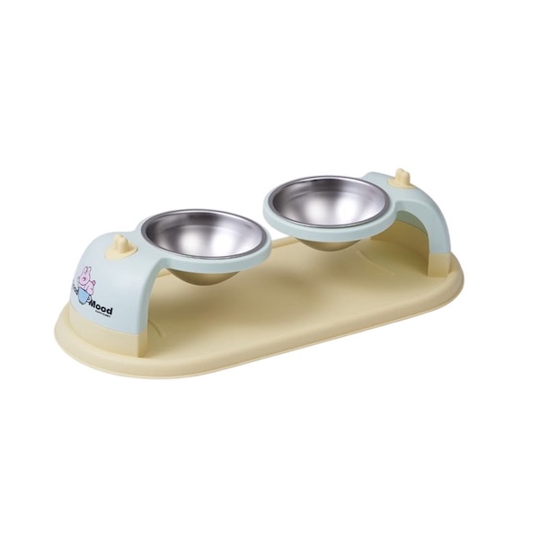Floating Double Steel Bowl
