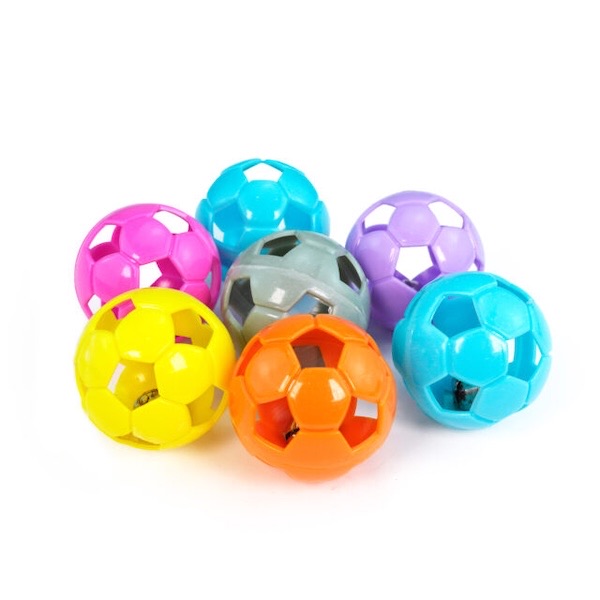 Plastic Toy Ball (Pack of 6)